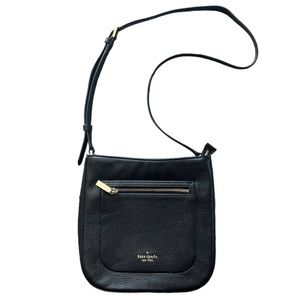 Kate Spade Leila Top Zip Crossbody, Black